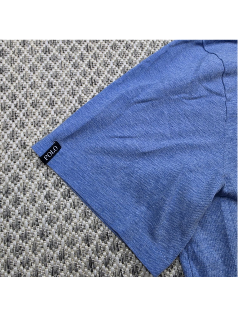 Polo Golf Ralph Lauren Blue Heather Polo Shirt Men’s XXL Pony Logo Stretch - Picture 5 of 9